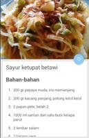 Aneka Resep Sayur Ketupat capture d'écran 1