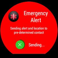 Emergency Alert for Wear captura de pantalla 3