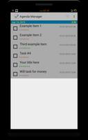 Agenda Manager постер