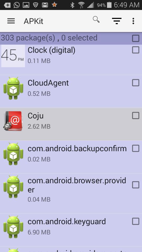 Descarga de APK de Gestor de paquetes para Android