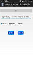 Speech To Text for SMS/Whatsap capture d'écran 2