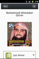 Quran Mp3 - Muhammad Luhaidan الملصق