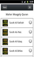 Quran MP3 - Maher Moagely পোস্টার