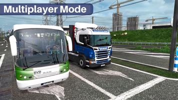 Truck Driving Simulator 2018 स्क्रीनशॉट 2