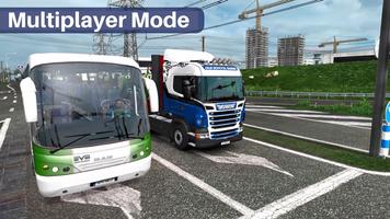 Truck Driving Simulator 2018 تصوير الشاشة 2