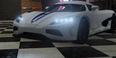 Race Koenigsegg Drift Agera الملصق