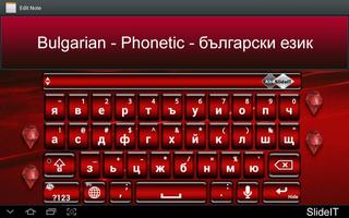 SlideIT Bulgarian Phonetic Affiche