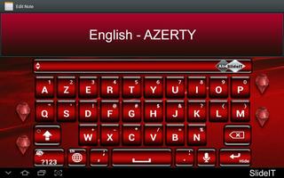 SlideIT English AZERTY Pack poster