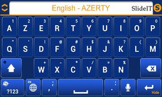 SlideIT English AZERTY Pack اسکرین شاٹ 2