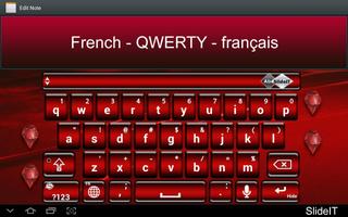 پوستر SlideIT French QWERTY Pack