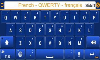 برنامه‌نما SlideIT French QWERTY Pack عکس از صفحه