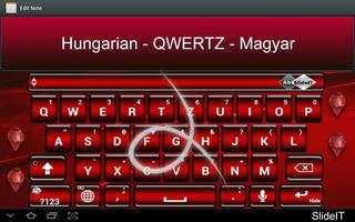 SlideIT Hungarian QWERTZ Pack Affiche