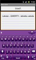 SlideIT Latvian Pack screenshot 1
