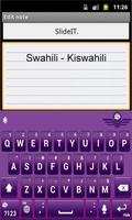 SlideIT Swahili Pack screenshot 1