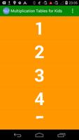 Multiplication Tables for Kids screenshot 1