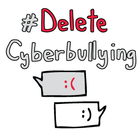 #DeleteCyberbullying biểu tượng