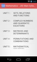 IIT - JEE Syllabus स्क्रीनशॉट 2