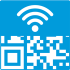QR-WiFi code generator icon
