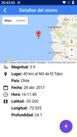 3 Schermata Sismología Chile