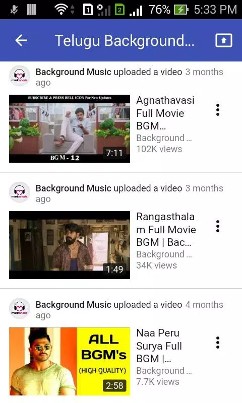Telugu Background Music APK for Android Download