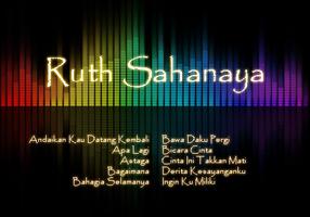 Ruth Sahanaya (The Best Songs) Cartaz