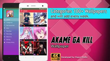 برنامه‌نما Akame Ga Kill Wallpaper عکس از صفحه