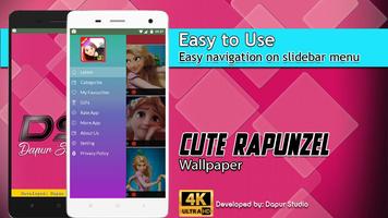 Cute Rapunzel Wallpaper スクリーンショット 1