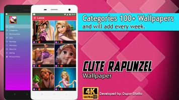Cute Rapunzel Wallpaper syot layar 2
