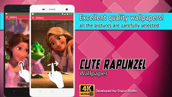 Cute Rapunzel Wallpaper capture d'écran 3