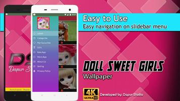 Doll Sweet Girls Wallpaper capture d'écran 1