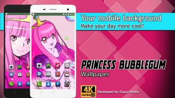 Princess Bubblegum Wallpaper Affiche