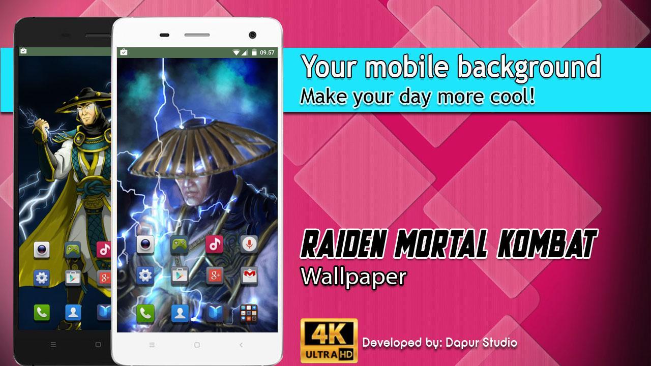 Raiden Mortal Kombat Wallpaper For Android Apk Download - mk raiden roblox