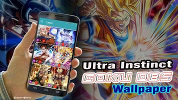 Ultra Instinct Goku DBS Wallpaper penulis hantaran