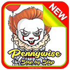 Dibuje paso a paso Pennywise icono