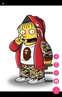 Supreme and Bape Wallpaper ภาพหน้าจอ 3