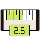 📏 Smart Ruler ↔️ cm/inch measuring for homework! ไอคอน