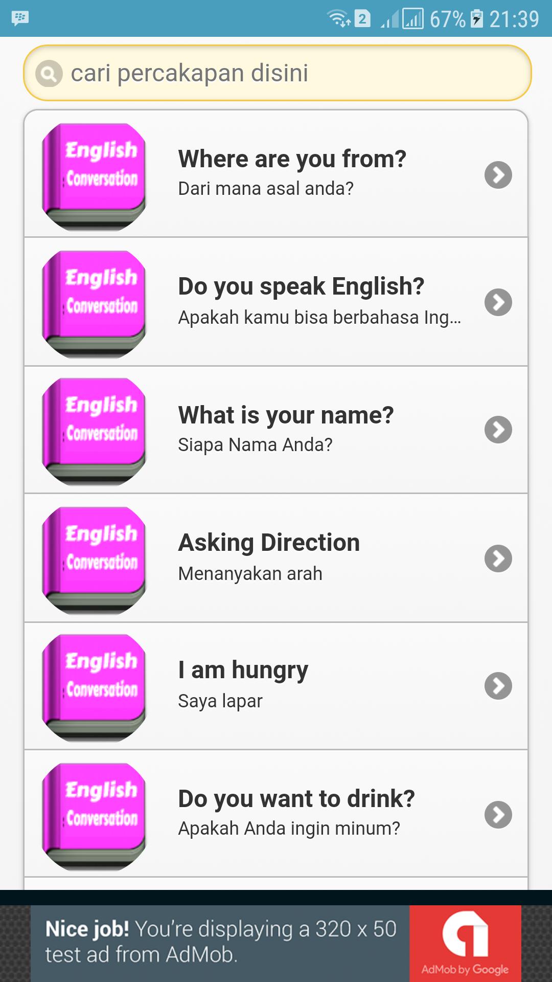 Belajar Bahasa Inggris Sehari Hari For Android Apk Download