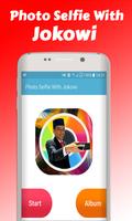 Foto Selfie With Jokowi Affiche