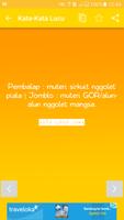 Kata Kata Lucu Keren Kekinian ảnh chụp màn hình 3