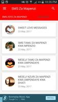 SMS/MESEJI Za Mapenzi Ekran Görüntüsü 1