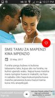 SMS/MESEJI Za Mapenzi capture d'écran 2