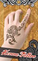 New Mehndi Henna Tattoo Design Affiche