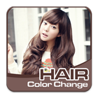 Hair Color Changer : Wigs hair آئیکن