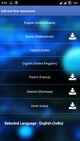 Call and SMS Announcer ảnh chụp màn hình 3
