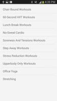 100 Office Workouts Champion captura de pantalla 3