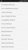 برنامه‌نما Pocket Workouts by DAREBEE عکس از صفحه