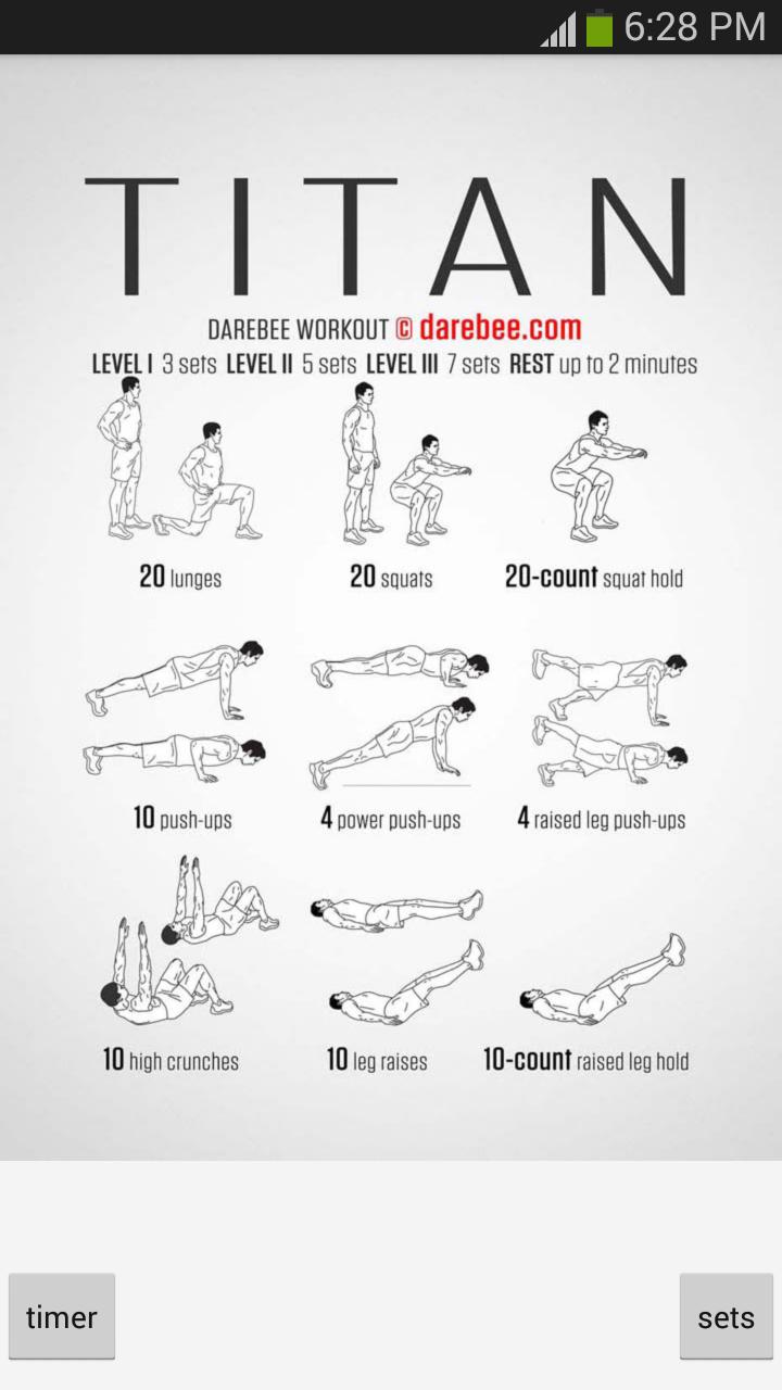 Pocket Workouts by DAREBEE for Android - APK Download