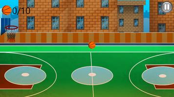 Basketball Hoops Ball Throw скриншот 1