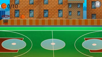 Basketball Hoops Ball Throw imagem de tela 2