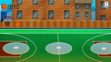 Basketball Hoops Ball Throw imagem de tela 3